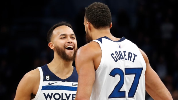 Kyle Anderson Rudy Gobert Timberwolves